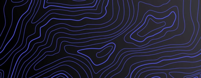 Black and OptiMIM purple thermal map pattern